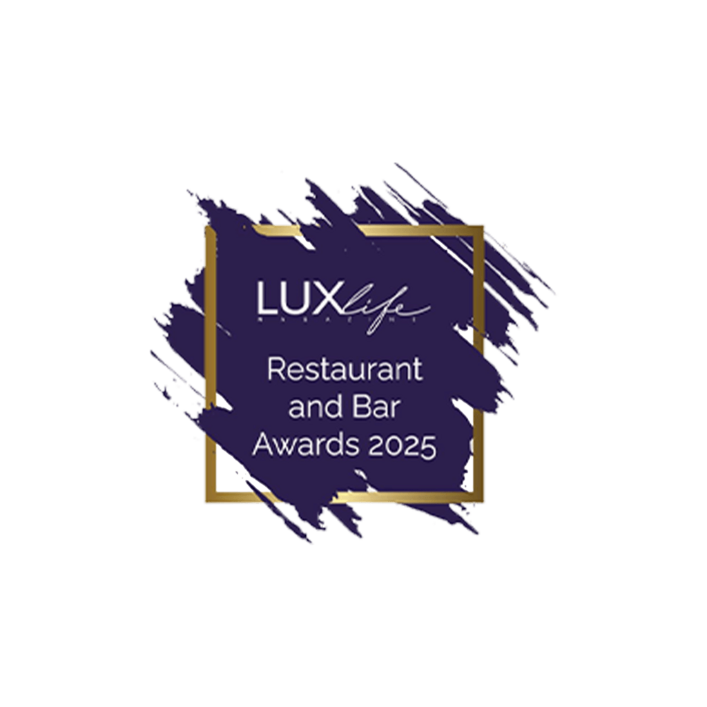 luxlife restaurant awards badge